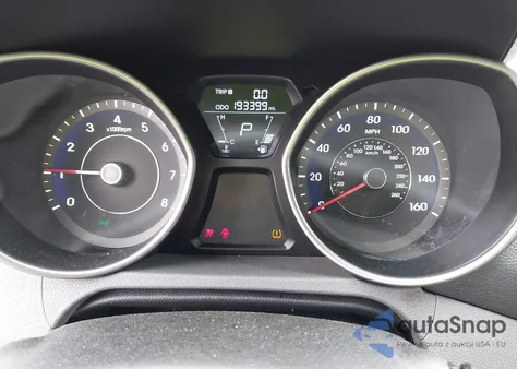 2012 Hyundai Elantra Gls z USA, uszkodzony, nr VIN 5NPDH4AE4CH062827